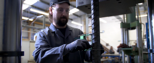 R-Tech Materials’ laboratory for testing rebar